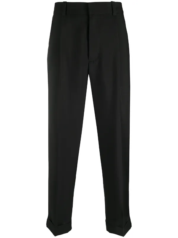 Wool blend trousers Clearance