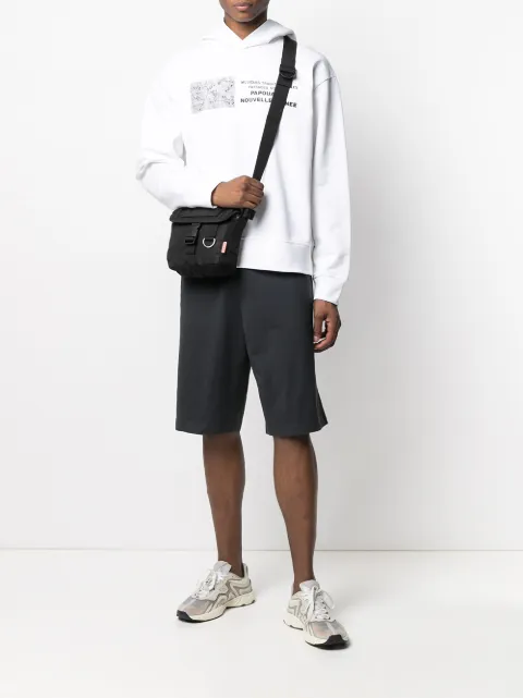 acne studios small messenger bolsa