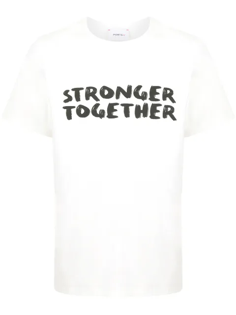 Ports V Stronger Together print T-shirt