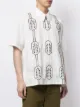 Ports V geometric-print cotton shirt