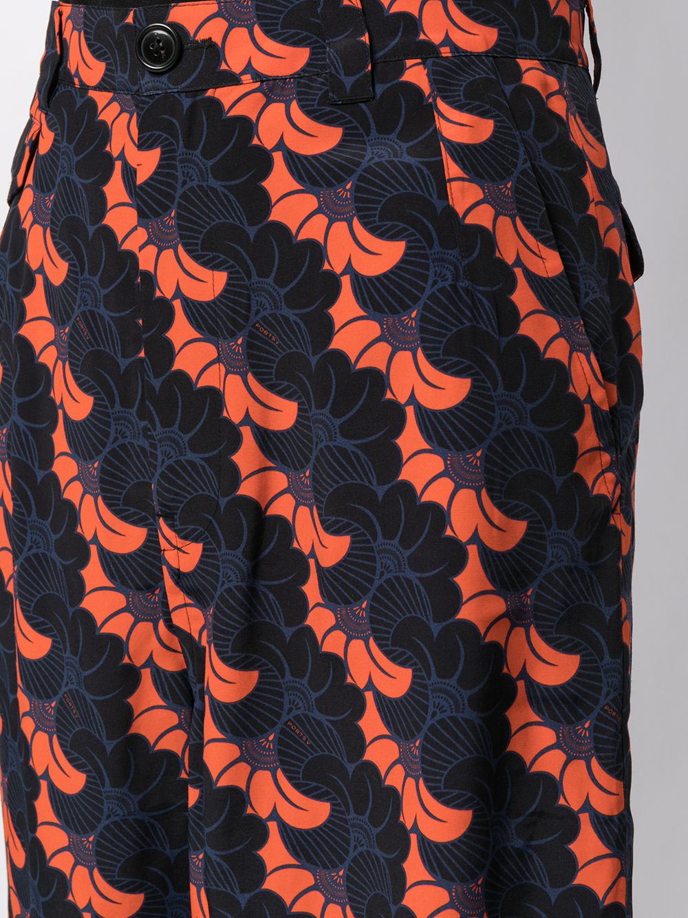 фото Ports v шорты-бермуды с цветочным принтом
