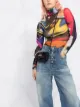 MM6 Maison Margiela high rise tapered jeans