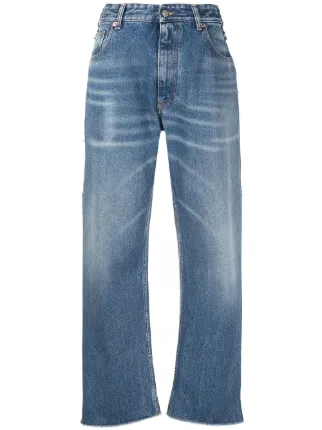 MM6 Maison Margiela ミッドライズ ワイドジーンズ 通販 - FARFETCH