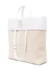 Maison Margiela logo foldover tote bag