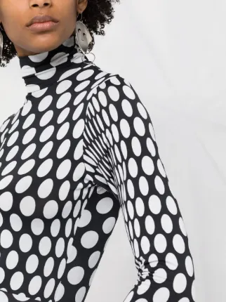 polka-dot print shirt展示图