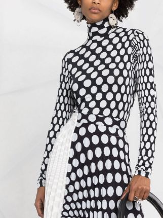 polka-dot print shirt展示图