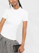 Maison Margiela rib-knit polo shirt