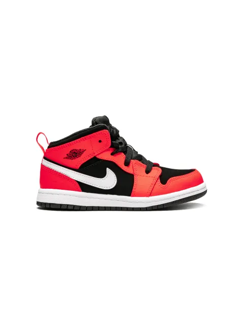 Jordan Kids Air Jordan 1 Mid "Infrared 23" sneakers