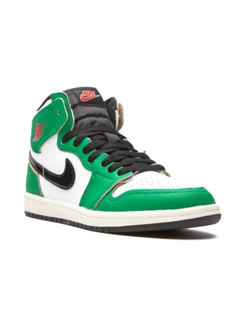 Jordan Kids - Air Jordan 1 Retro High OG Lucky Green sneakers