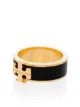 Image 1 of Tory Burch Kira enamel logo ring