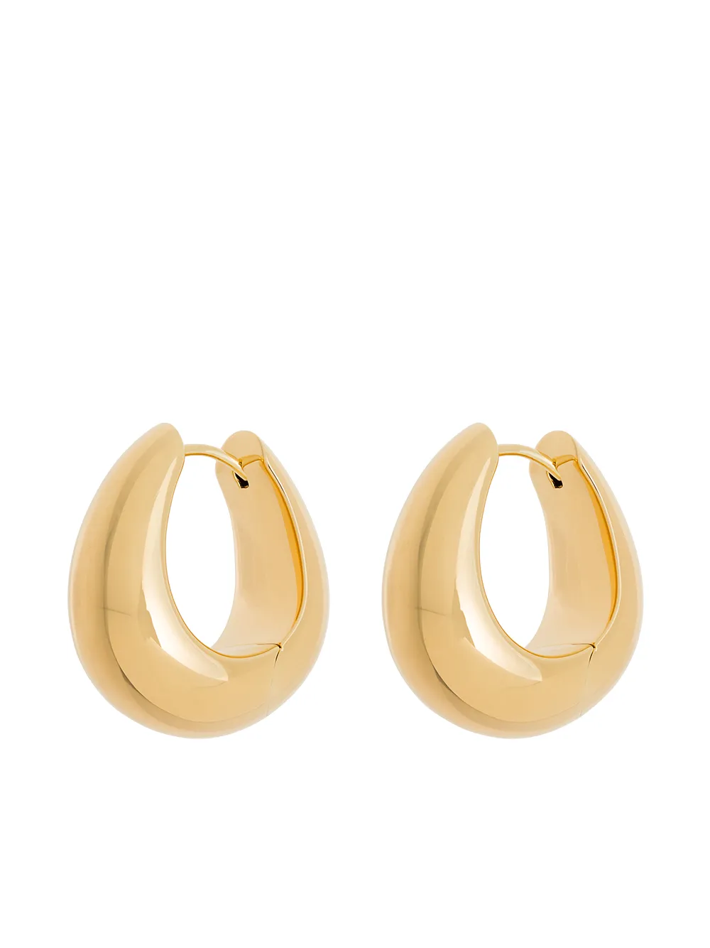 Tom Wood Ice Medium Hoop Earrings - Farfetch