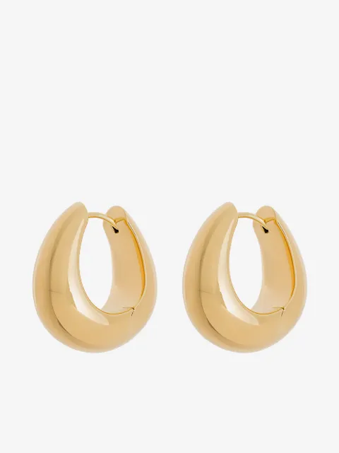 Tom Wood Ice medium hoop earrings