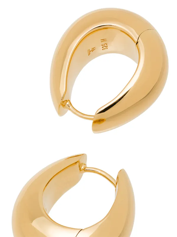 Tom Wood Ice Medium Hoop Earrings - Farfetch