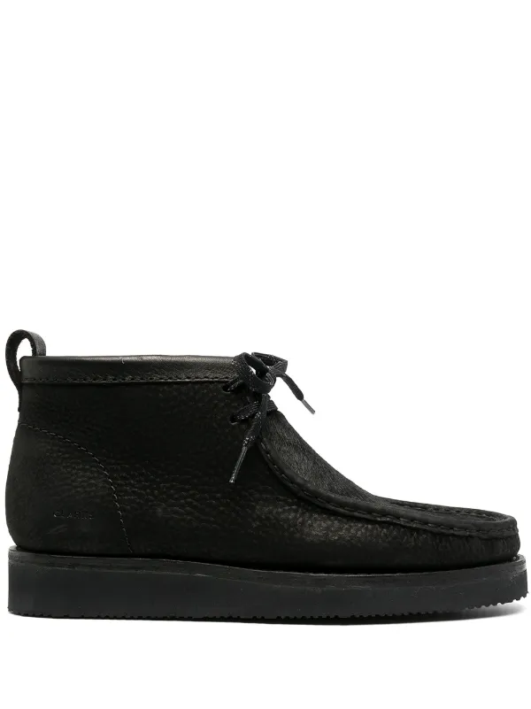 clarks lace up boots