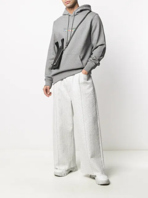 daily paper hoodie grey