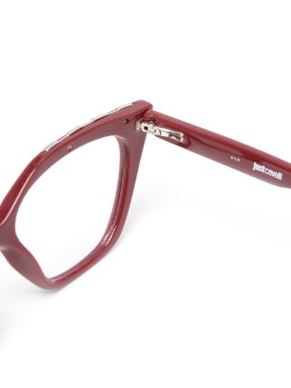 red cat-eye sunglasses展示图