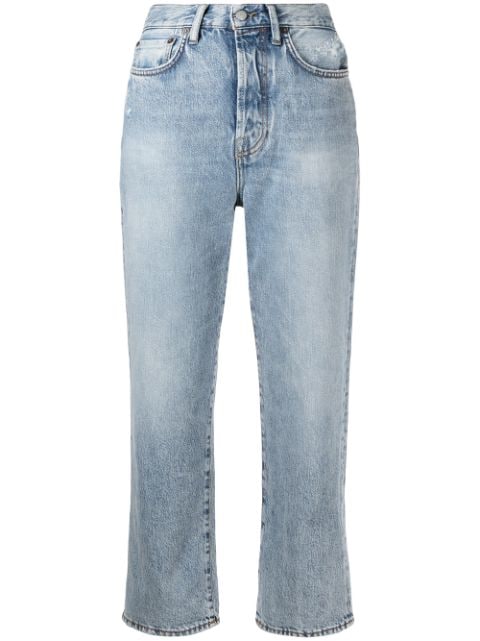 Acne Studios Mece straight-leg cropped jeans