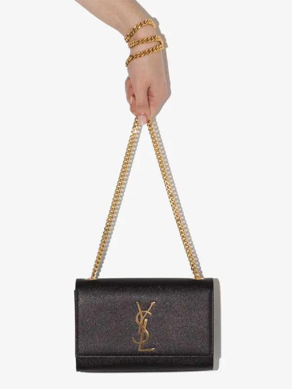 Saint Laurent サンローラン ケイト レザーショルダーバッグ S - Farfetch