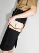 Image 2 of Saint Laurent Uptown monogram-plaque shoulder bag
