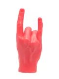CandleHand Hand Gesture Candle You Rock - Red