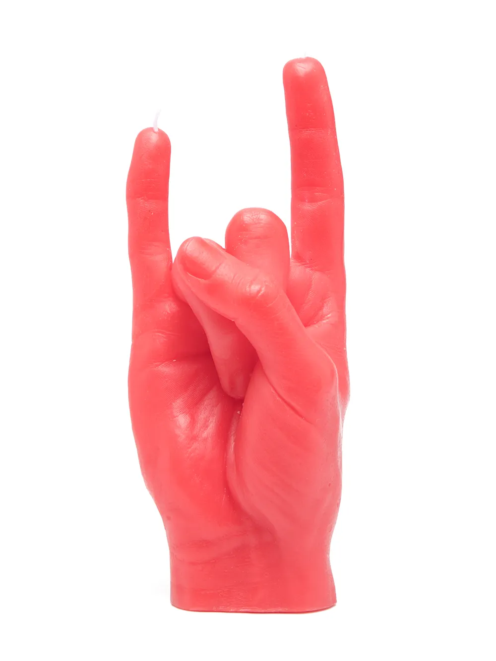 Candlehand Hand Gesture Candle You Rock In Red