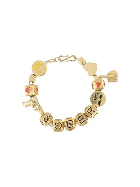 Natasha Zinko pulsera con dijes Sober