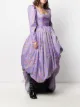Natasha Zinko floral print puff skirt gown