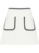 Image 1 of Miu Miu double knit A-line skirt