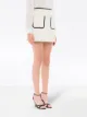 Miu Miu double knit A-line skirt