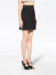 Miu Miu A-line bow detail skirt