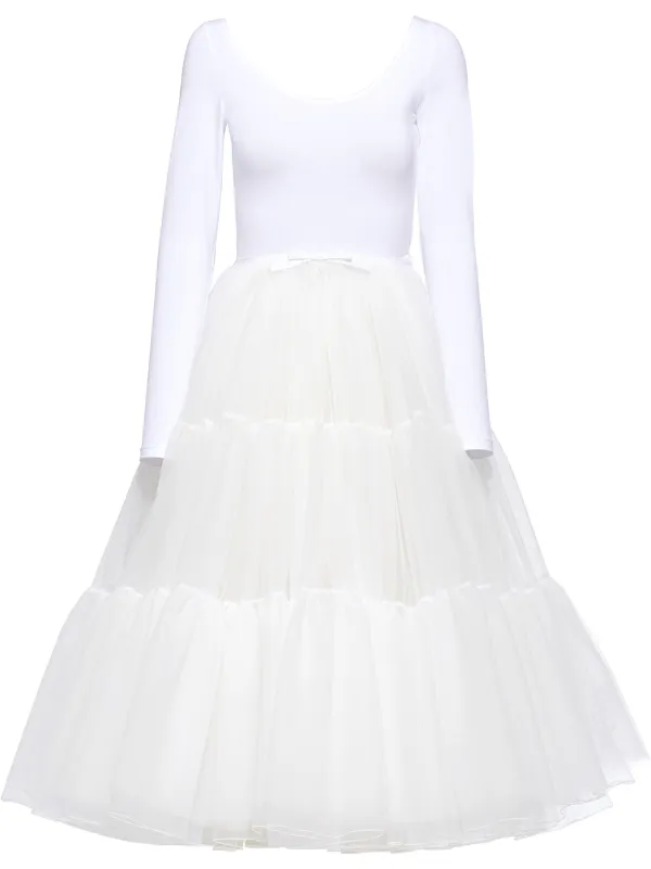 Miu Miu Ballerina Style Tulle Dress 