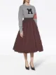 Image 2 of Miu Miu striped full skirt