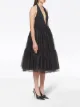 Miu Miu V-neck tulle dress