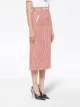 Miu Miu high-waisted gingham skirt