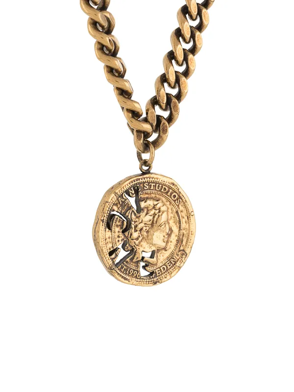 Acne Studios Vintage Coin Pendant 