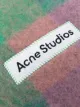 Acne Studios check-print scarf