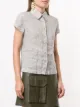 Chanel Pre-Owned 1999 mini logo pattern short-sleeved shirt