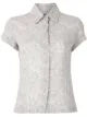 Image 1 of Chanel Pre-Owned 1999 mini logo pattern short-sleeved shirt