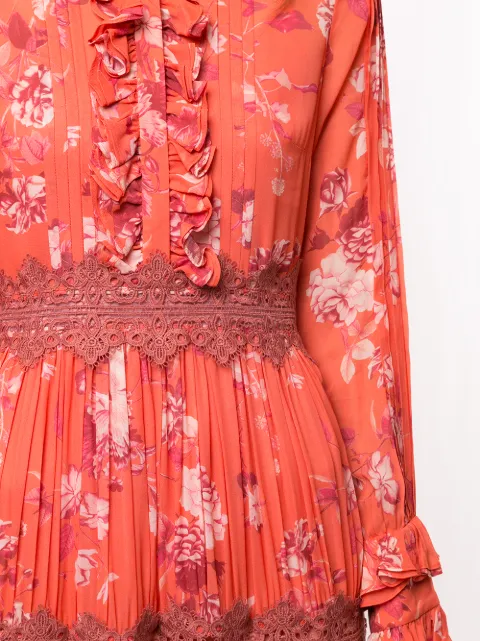 alexis floral gown