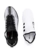 Y-3 mesh-panel low-top sneakers
