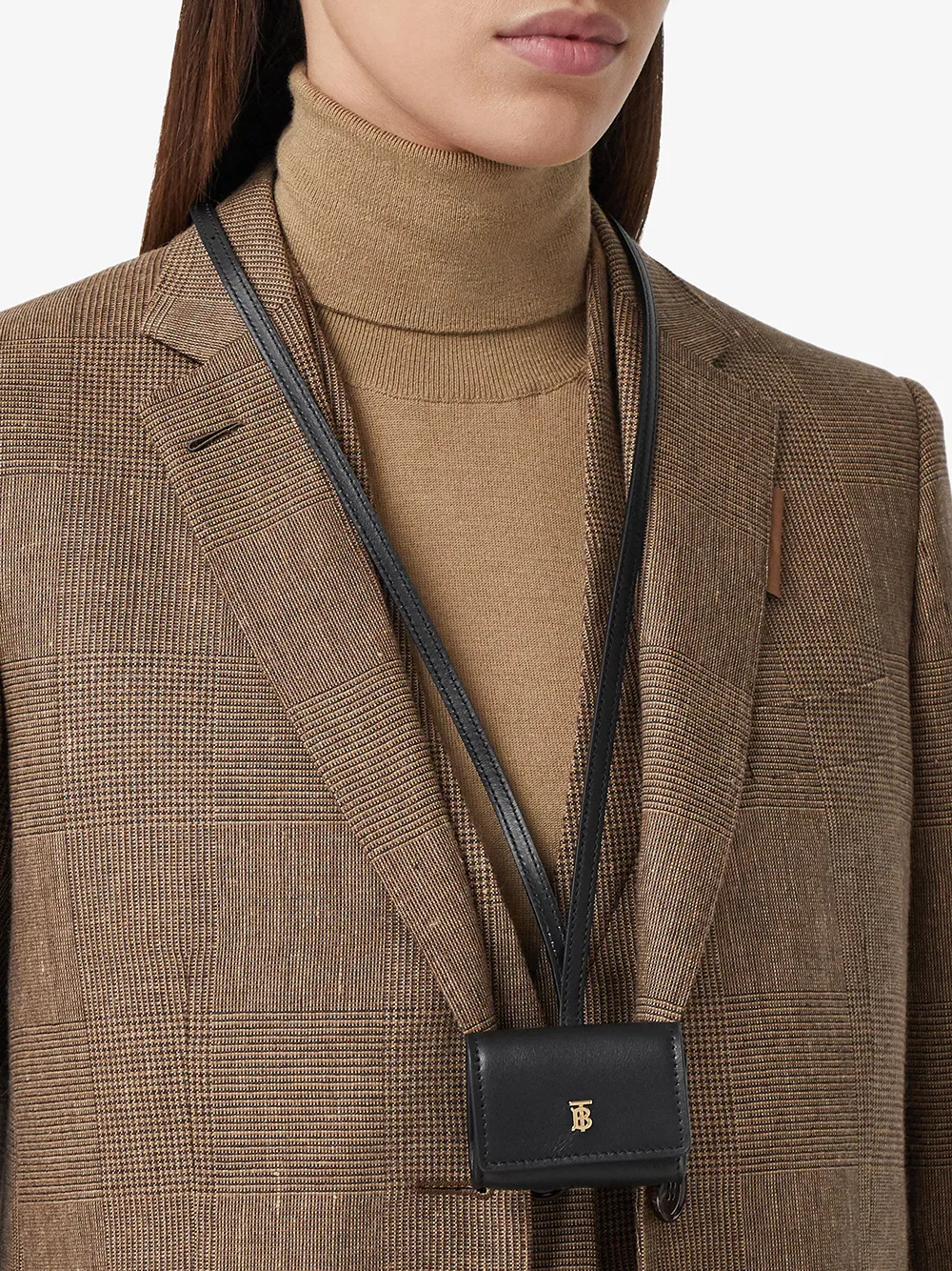 burberry leather airpods pro case