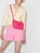 Image 2 of Saint Laurent Carré leather shoulder bag