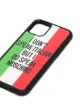 Moschino slogan iPhone 11 Pro case