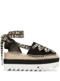 Stella McCartney Gaia platform espadrilles - Black