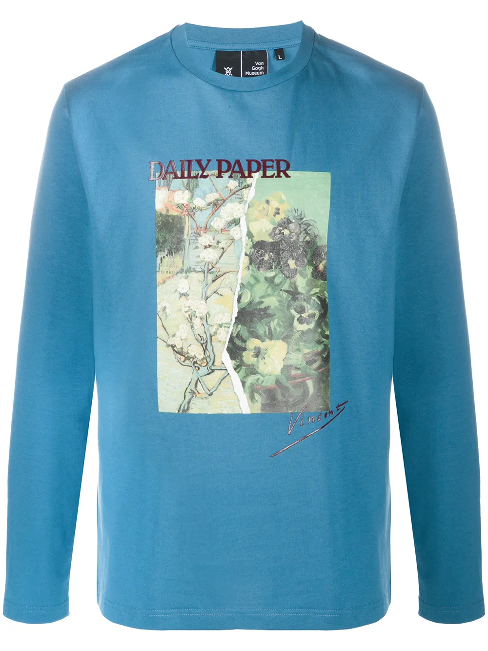 Daily paper longsleeve discount blauw