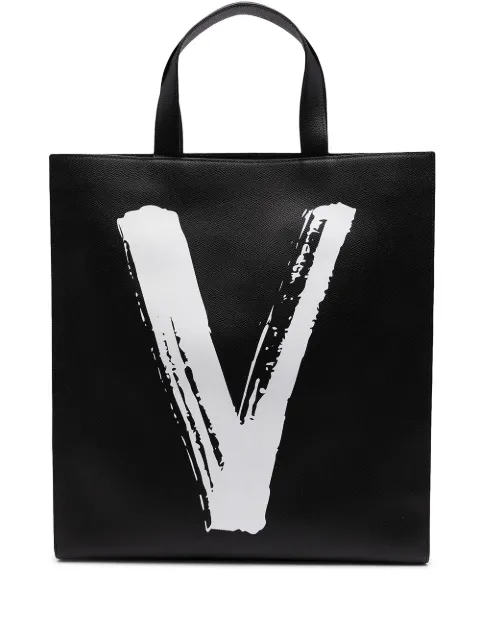 Ports V graphic-print tote bag