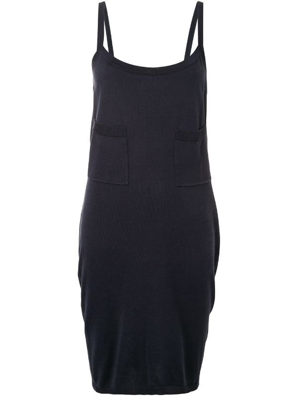 CHANEL Pre-Owned 1990s Open Back knee-length Dress - Farfetch