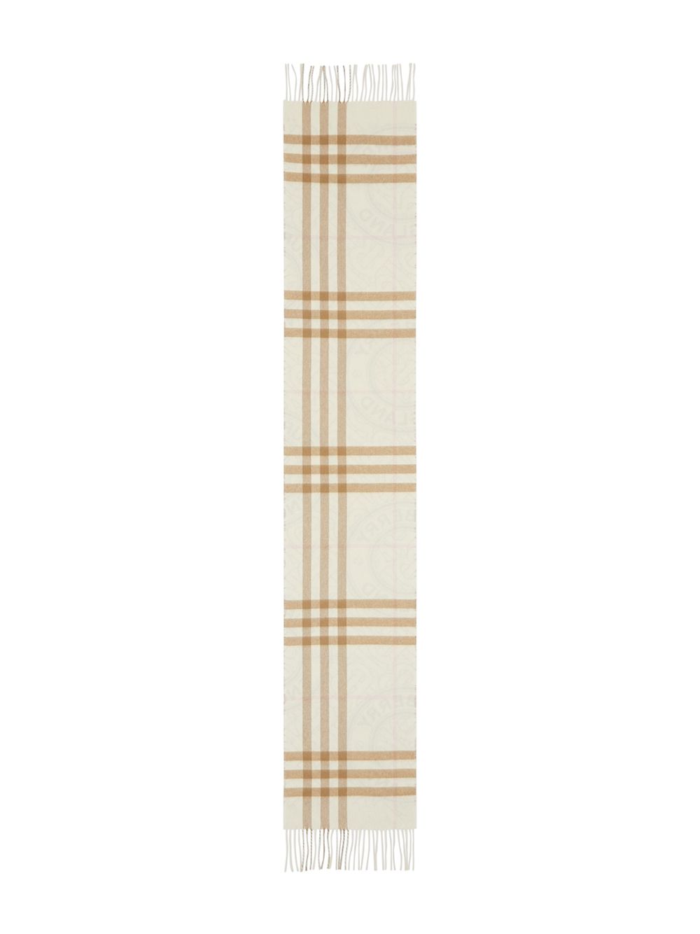 фото Burberry reversible monogram cashmere scarf