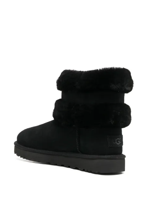 ugg fluff mini belted women's boots