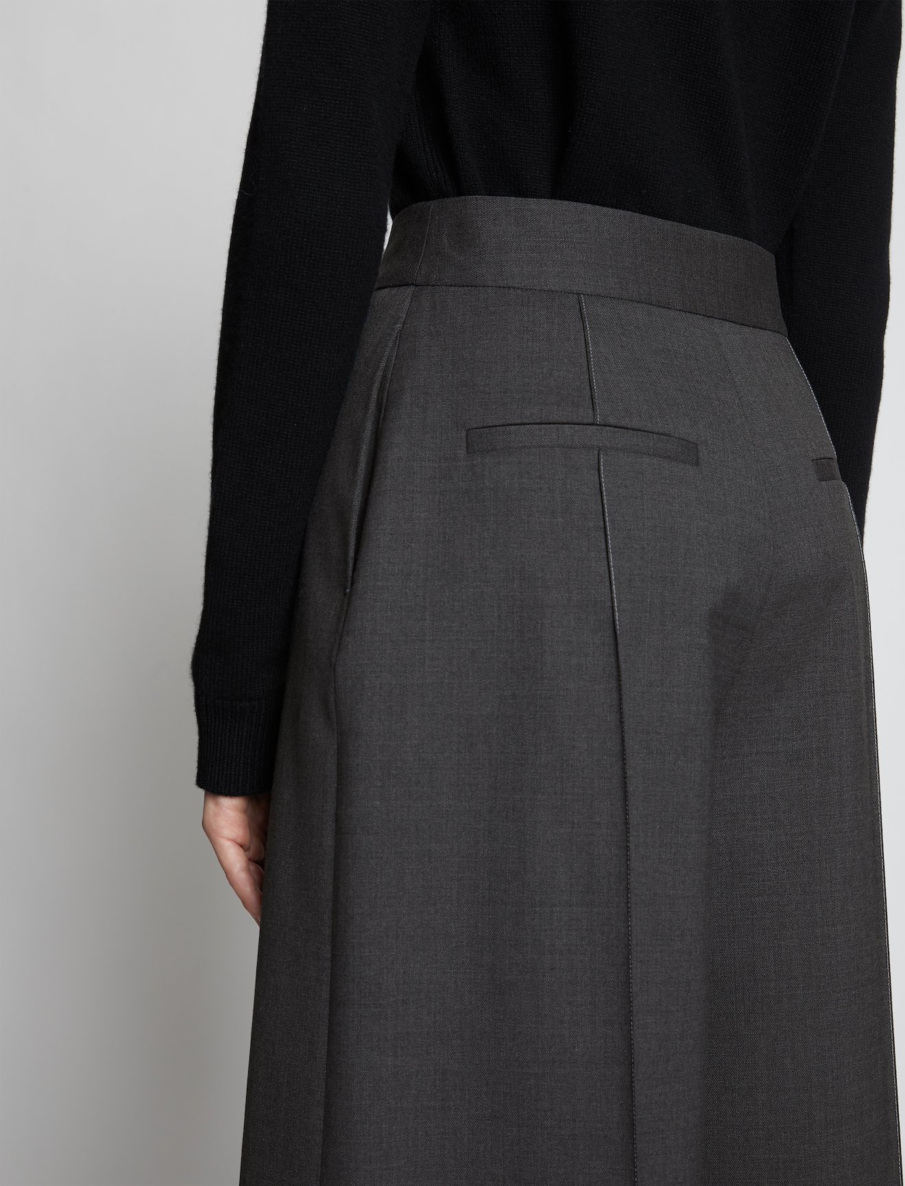 Upcycled Wool Culottes #3